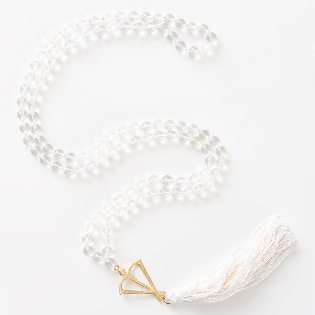 Crown Chakra Mala with Tassel