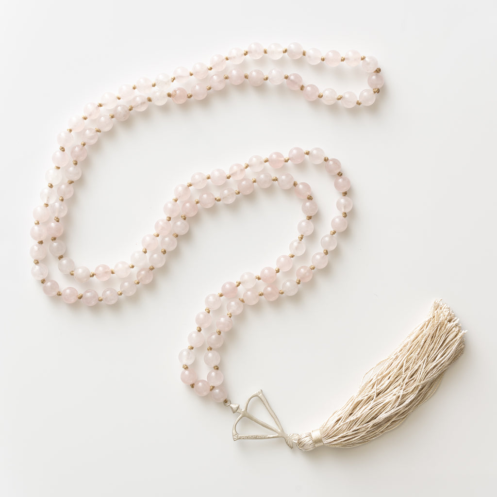 Rose Quartz Mala