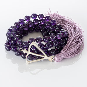 Third Eye Chakra Mala with Tassel